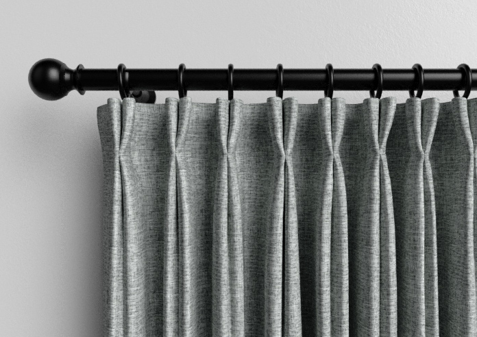 Atina (Blackout), Mottled Black - Made to Measure Curtains - Image 10